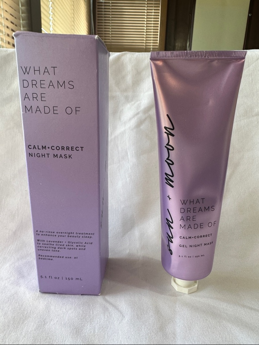 Sun n Moon Calm + Correct Night Mask in Lavender Purple 5.1 fl.oz.